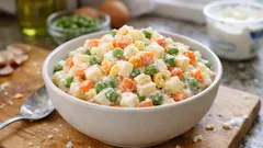 Insalata russa allo yogurt: più leggera, cremosa e perfetta da preparare in anticipo