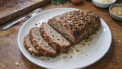 Polpettone al forno morbido: il trucco dei semi per un taglio perfetto